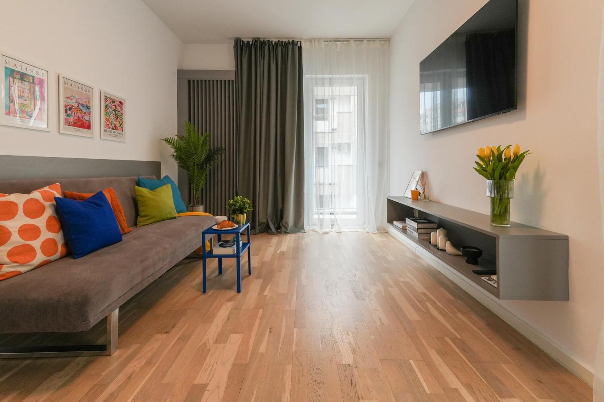Ana - Cozy & Quiet Apt With Balcony & Garden View Bukareszt Zewnętrze zdjęcie