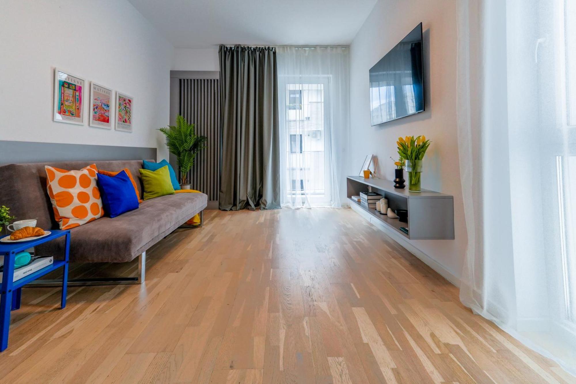 Ana - Cozy & Quiet Apt With Balcony & Garden View Bukareszt Zewnętrze zdjęcie